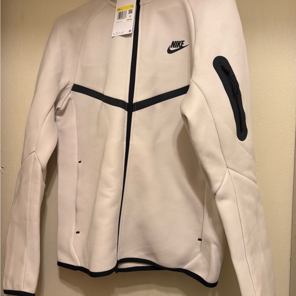 Nike Off-White and Black Sports Jacket